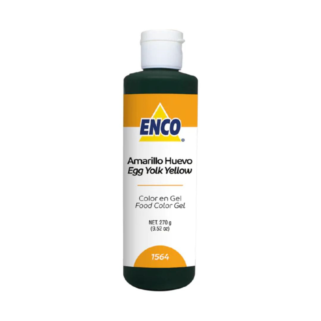 Color Enco En Gel Amarillo Huevo Bote de 250ml