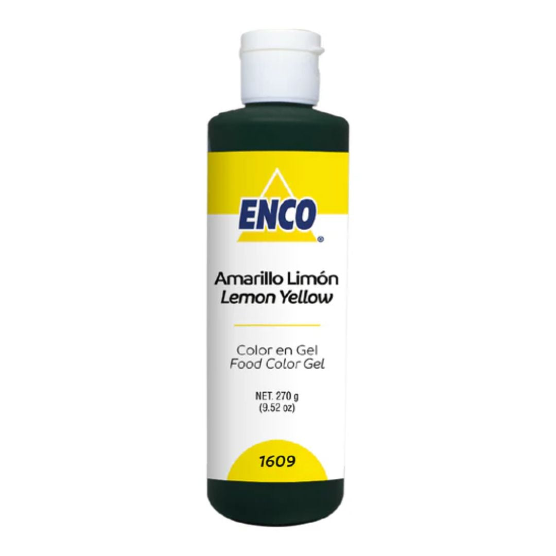 Color Amarillo Limon En Gel Bote 250Ml