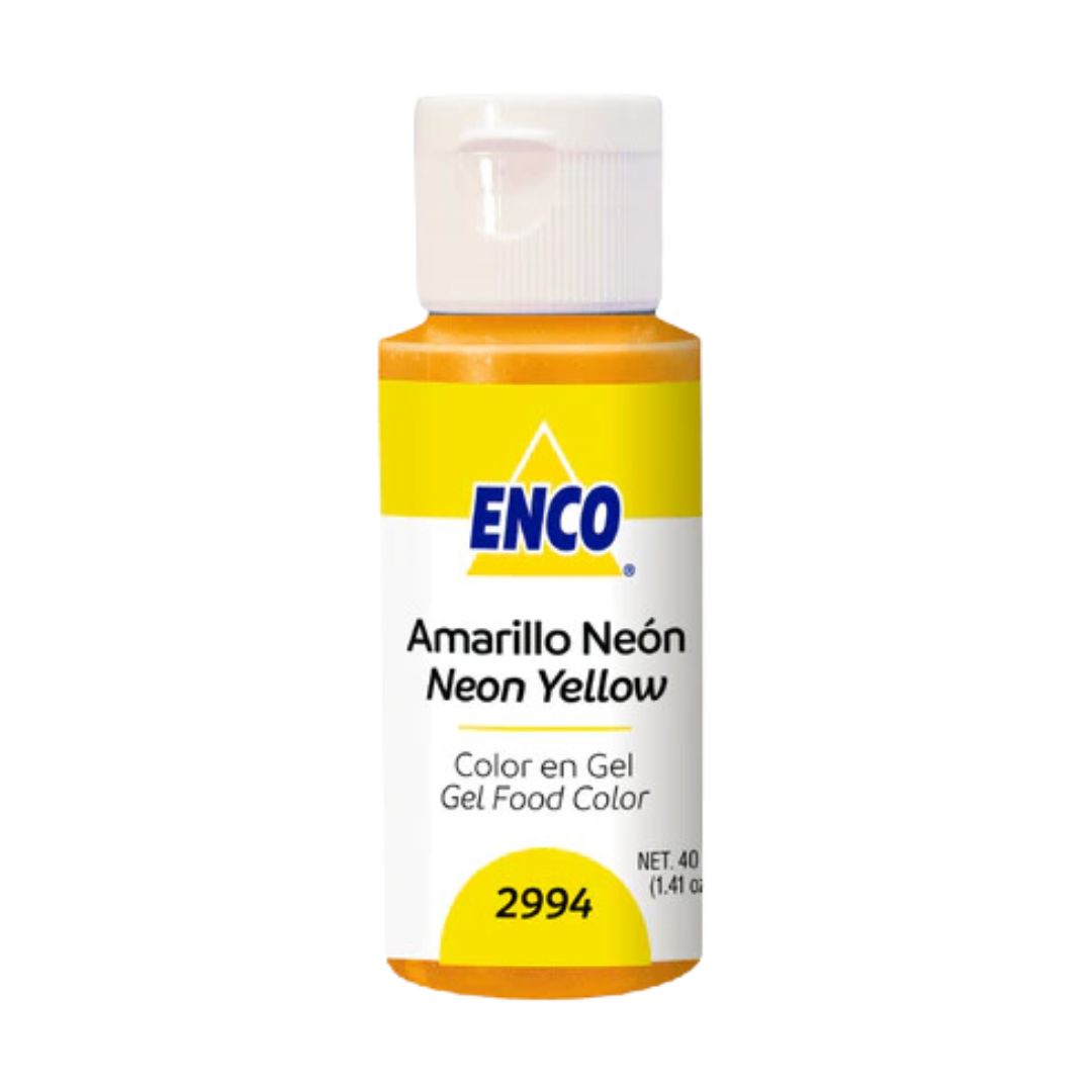 Colorante Enco Amarillo Neon Bote 40Ml