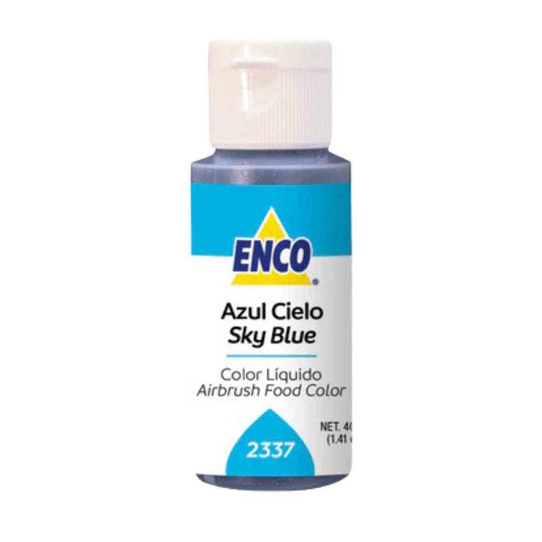 Colorante Enco Azul Cielo Liquido Bote 40GR