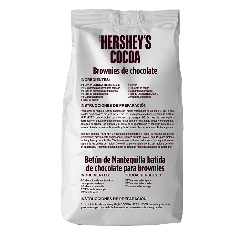 Cocoa Alcalina Hershey 1Kg - El Mundo de la Repostería