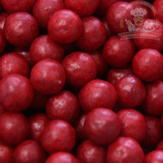 Gragea Perlada Roja Grande #10, 100gr