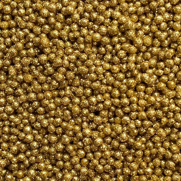 Gragea Diamantada Dorada Mediana 100Gr