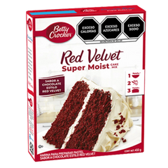 Harina Para Pastel Betty Crocker Red Velvet 375gr