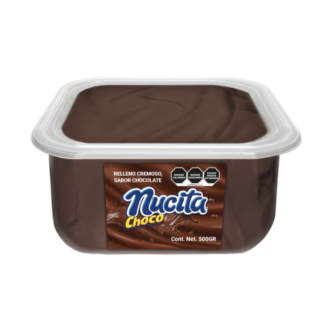 Relleno Cremoso Nucita Sabor Chocolate, Bote 500gr.