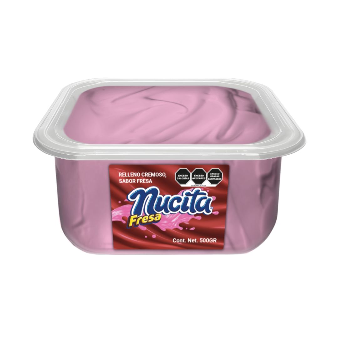 Relleno Cremos Nucita Sabor Fresa, 500gr