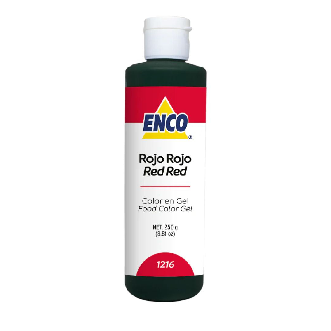 Color En Gel Rojo Rojo Enco 250Ml