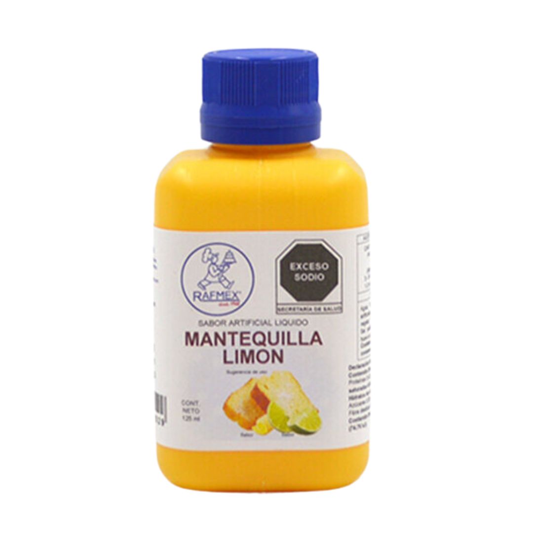 Sabor Mantequilla Limon, Bote 125ml.