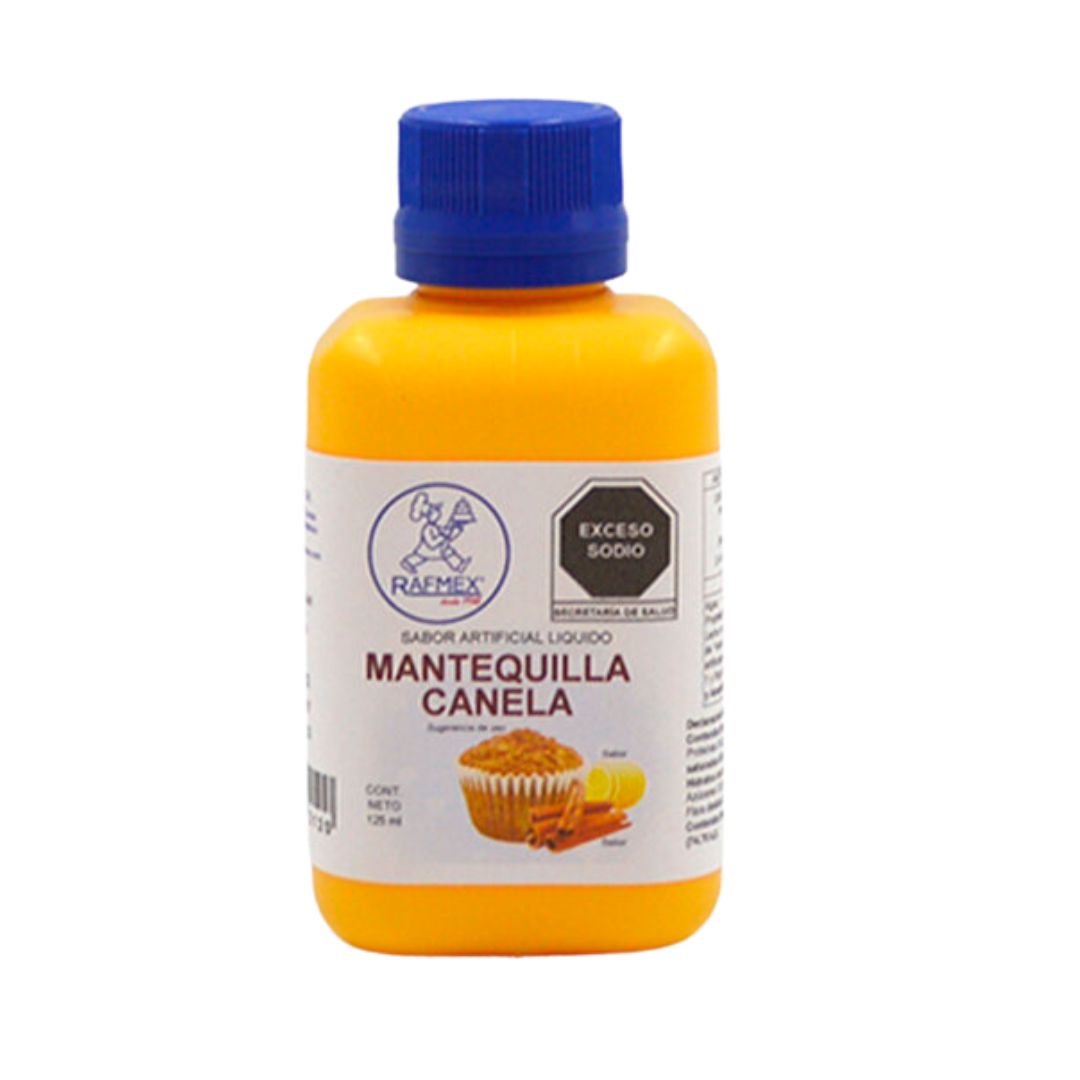 Sabor Mantequilla Canela, Bote 125ml