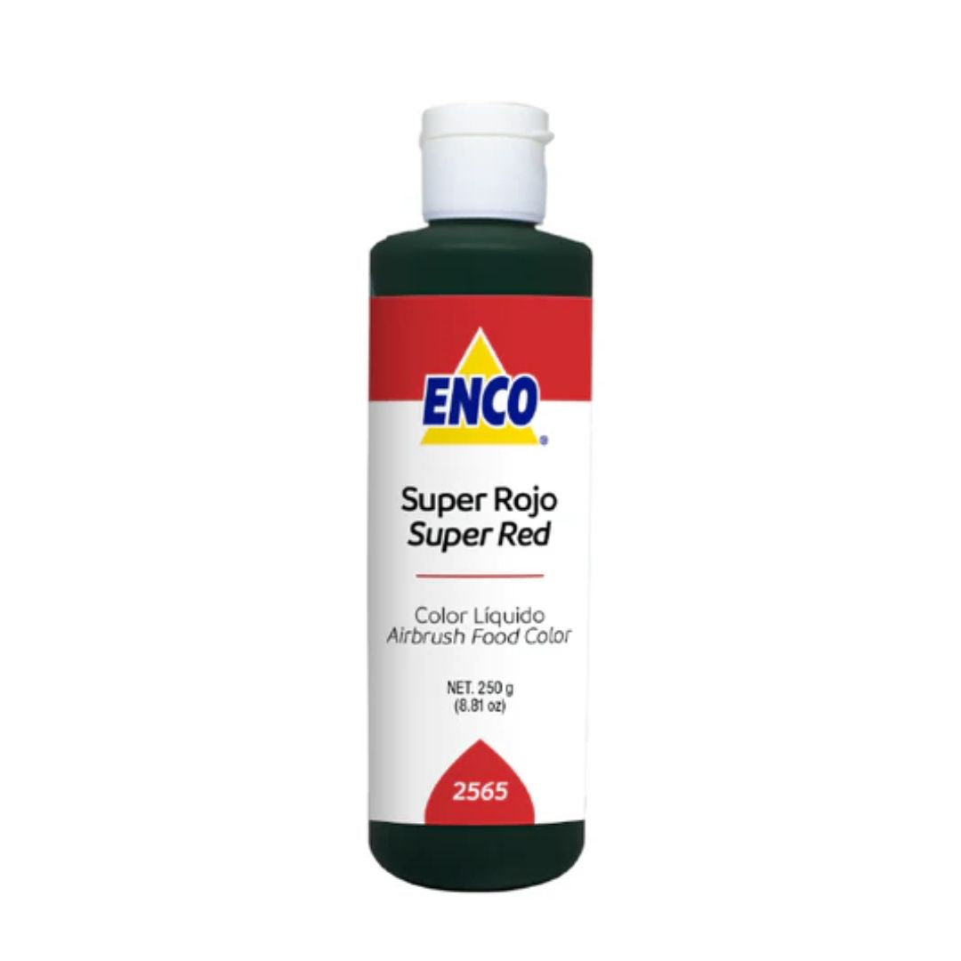 Colorante Enco Super Rojo Liquido Bote 250ml