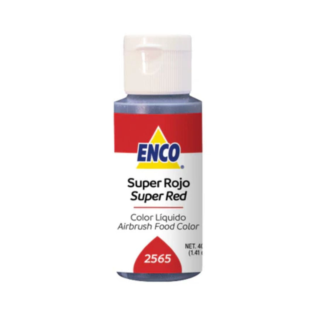 Colorante Enco Super Rojo Liquido Bote 40GR