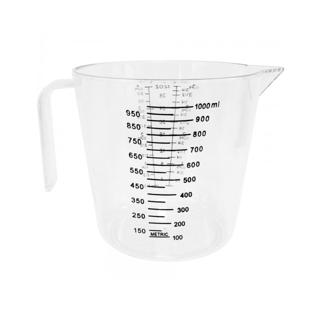 Taza Medidora Plastico-Acrilico 1 Litro