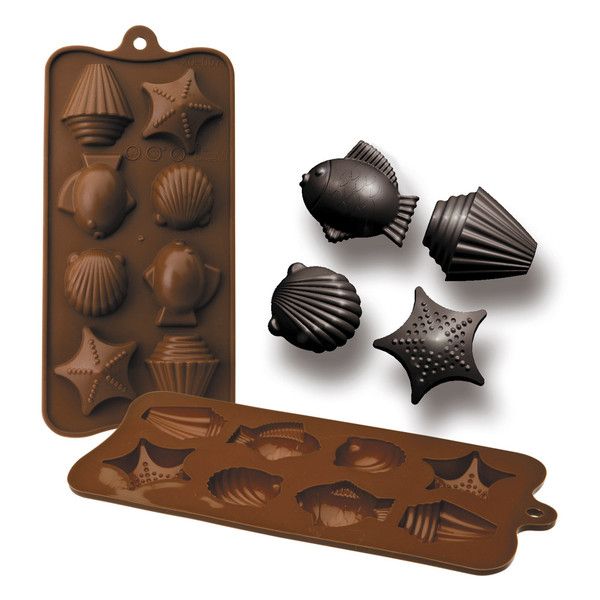 Molde De Silicon Chocolate Marinos