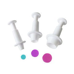 Cortador Eyector Circulos 3 Pzs