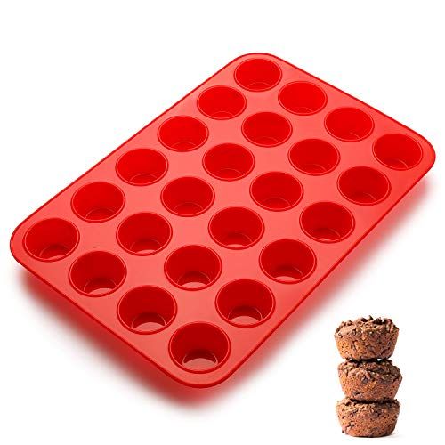 Molde De Silicon Horneable Para Mini Muffin