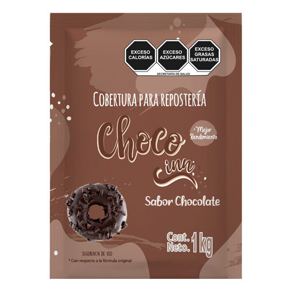 Cobertura Para Panificacion Sabor Chocolate Choco Inn 1 Kg