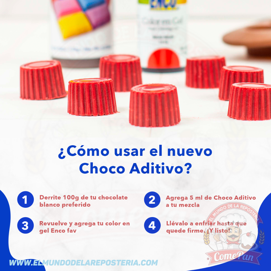 Choco Aditivo Marca Enco Bote 120gr