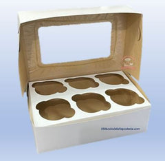 Caja Para Muffin 6 Piezas