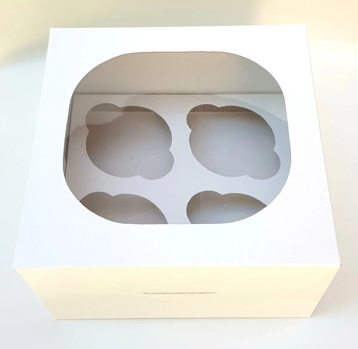 Caja Para Muffin  4 Pzas