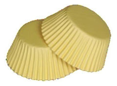Capacillo Estandar Amarillo Pastel 100 Pzs