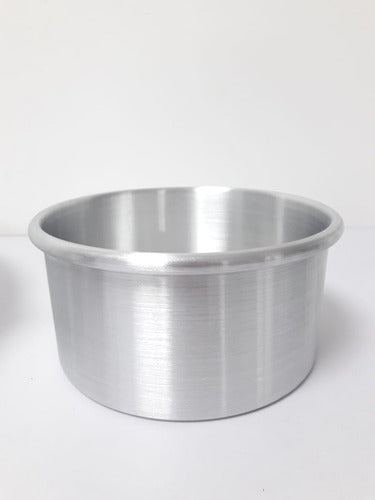Molde De Aluminio Redondo 8x6cm