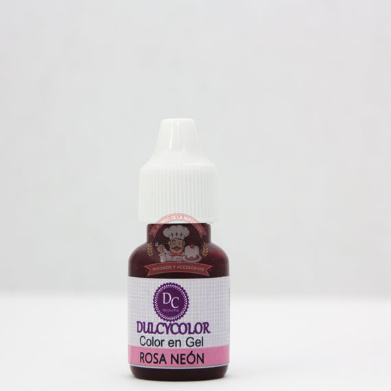 Color En Gel Gotero 10 Ml Rosa Neón