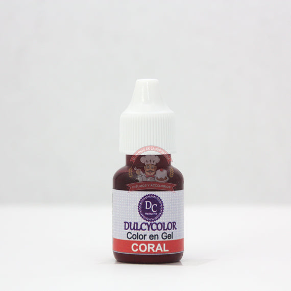 Color En Gel Gotero 10 Ml Coral