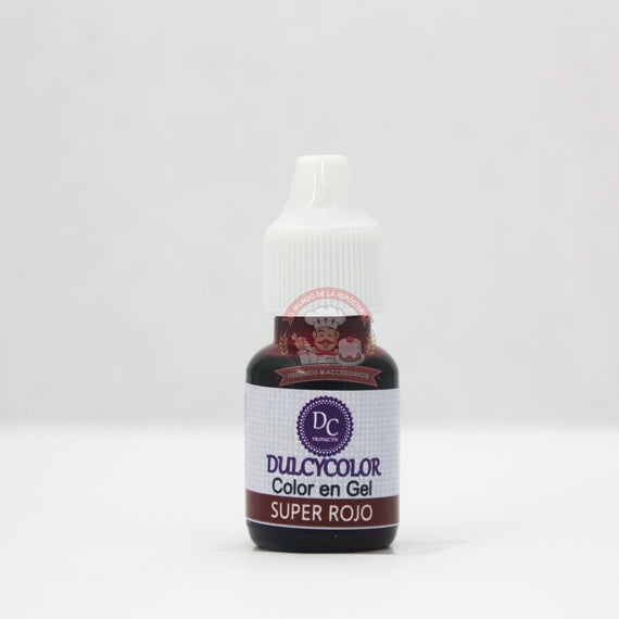 Color En Gel Gotero 10 Ml Super Rojo