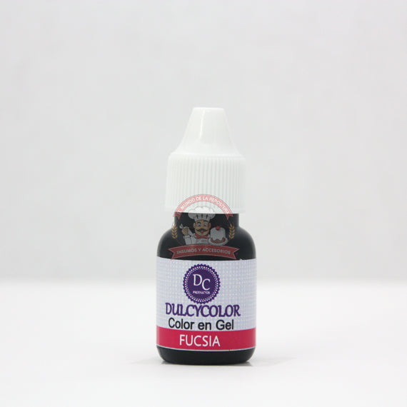 Color En Gel Gotero 10 Ml Fucsia