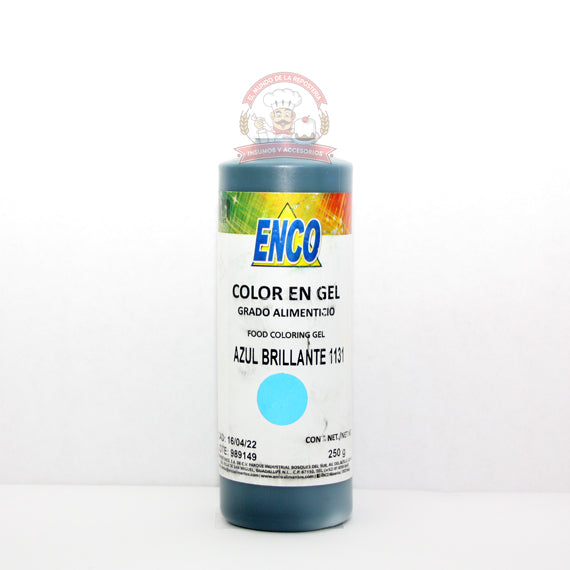 Color Azul Brillante Gel Bote 250Ml