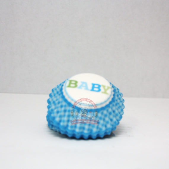 Capacillos Baby Azul #4 100 Pzs