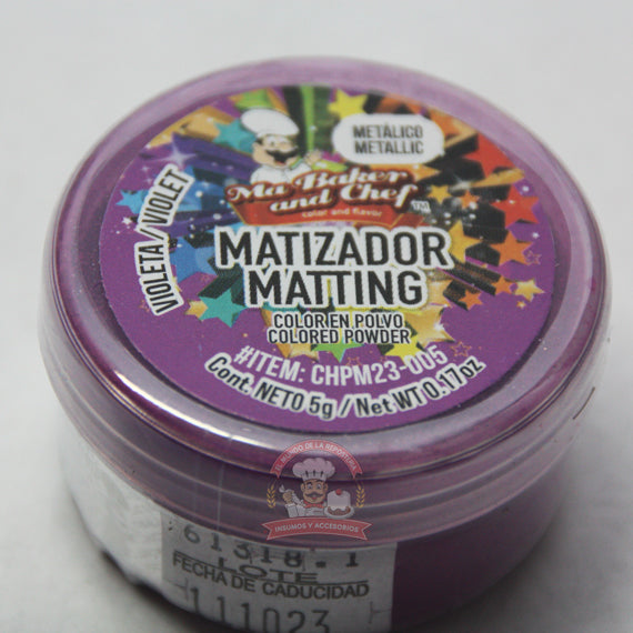 Matizador Matting Tono Violeta 5G