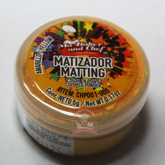 Matizador Matting Tono Amarillo