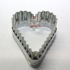 Cortador Rizado Forma De Corazon