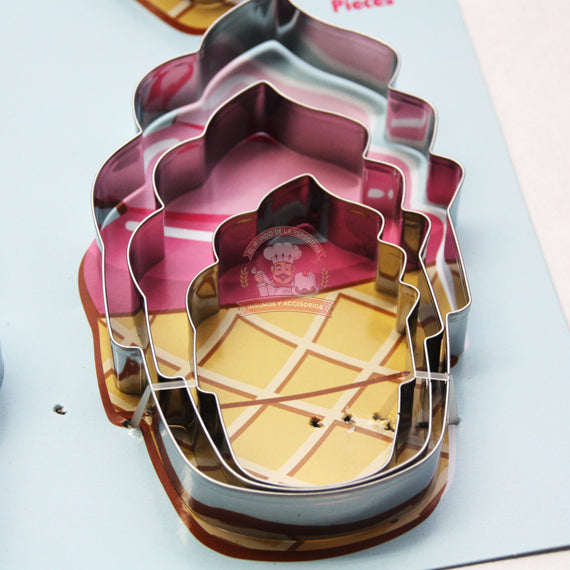 Set 3 Cortadores Helados Modelo 6