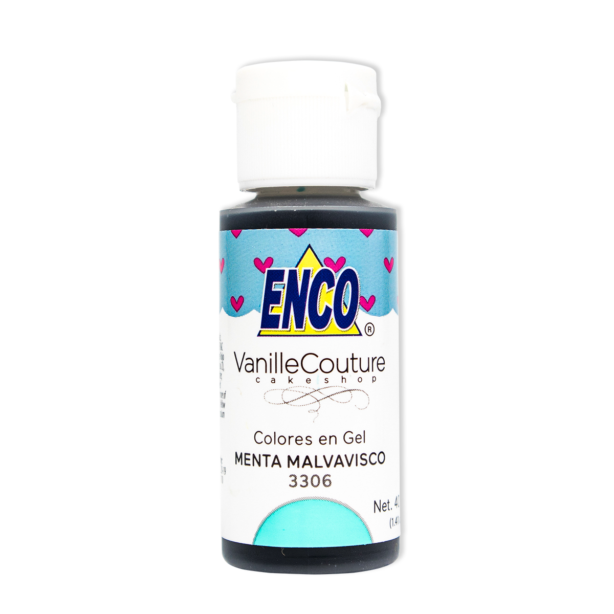 Colorante Enco Tono Menta Malvavisco Gel Bote 40ml