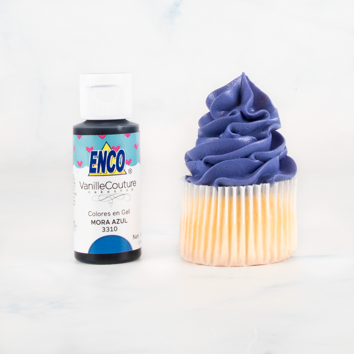 Colorante Enco Tono Mora Azul Gel Bote 40ml