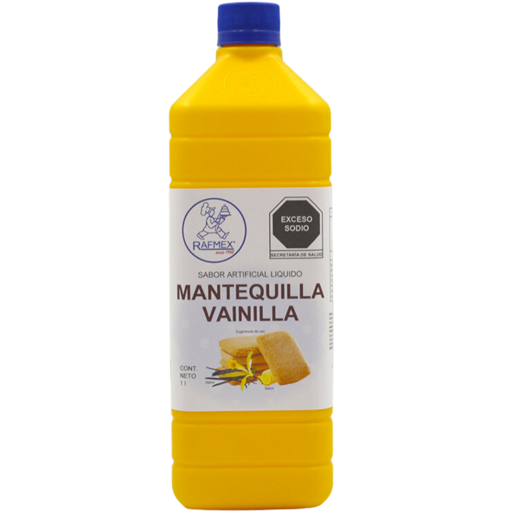 Sabor Mantequilla-Vainilla Bote 1 Litro