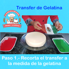 Hoja Transfer Gelatina Redonda