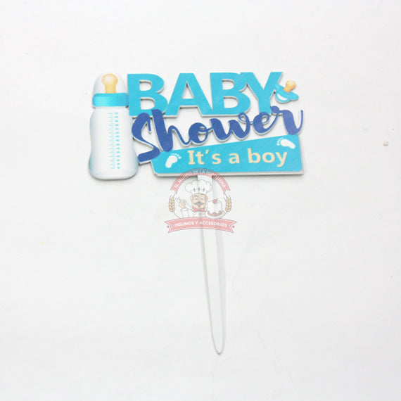 Cake Topper Baby Shower "Its A Boy"