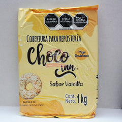 Cobertura Para Panificacion Sabor Vainilla Choco Inn 1 Kg