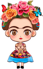 CORTADOR/SELLADOR FRIDA KAHLO CUERPO COMPLETO