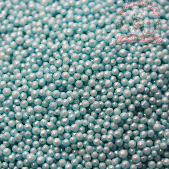 Gragea Perlada Mini Azul Cielo