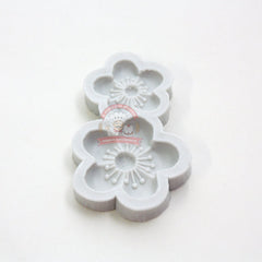 Molde Silicon Flor De Lili x2
