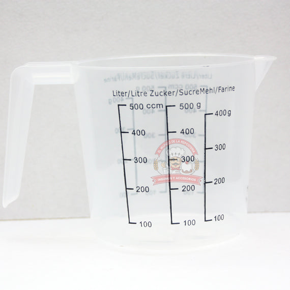 Taza Medidora Plastico 500ml